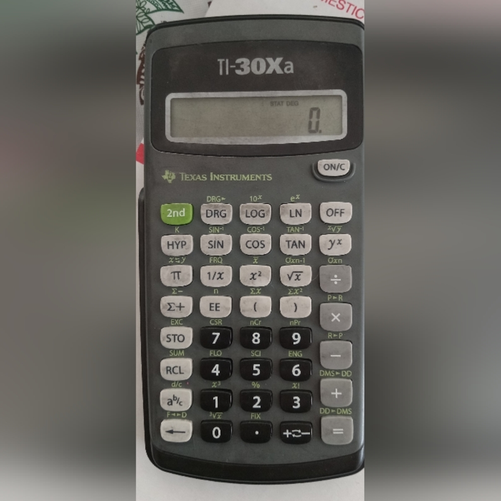 TI 30A Calculator